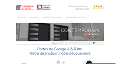 Desktop Screenshot of portesdegaragear.com